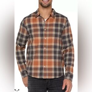 100% Cotton Men’s Liverpool Los Angeles Size Medium Flannel